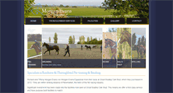Desktop Screenshot of morganevansequestrian.com
